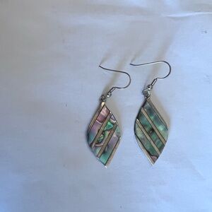 Vintage Multicolor Shell Earrings